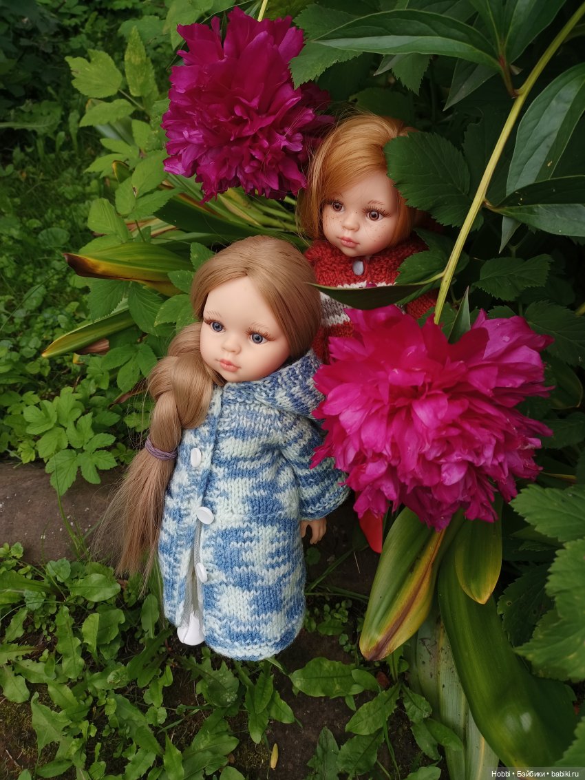 Оленька и Дашенька в деревенском саду | Бэйбики Оленька и Дашенька в деревенском саду (фото 8)