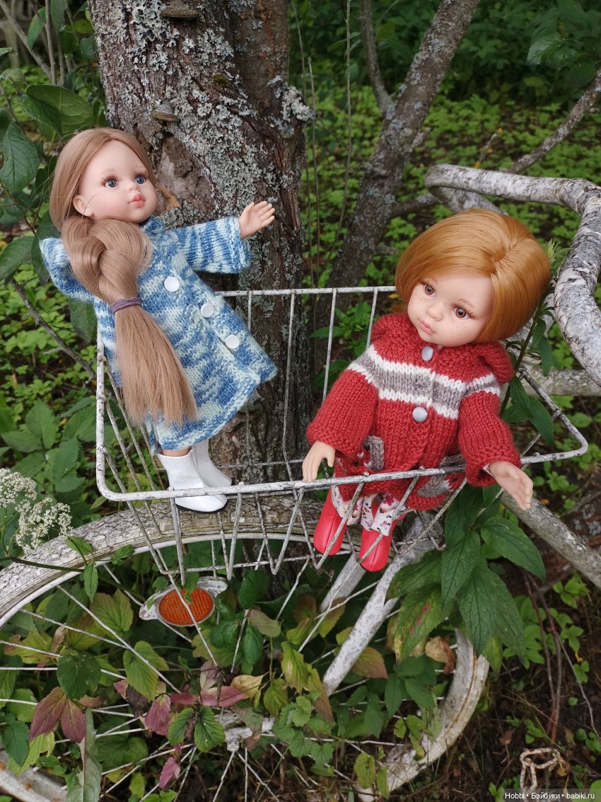 Оленька и Дашенька в деревенском саду | Бэйбики Оленька и Дашенька в деревенском саду (фото 9)