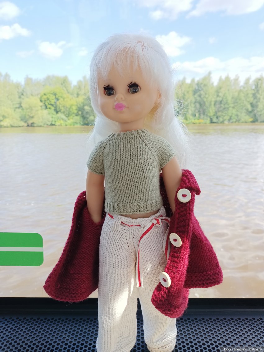 Летняя прогулка Пелагеи — Игрушки СССР и советского детства: резиновые (фото 3)