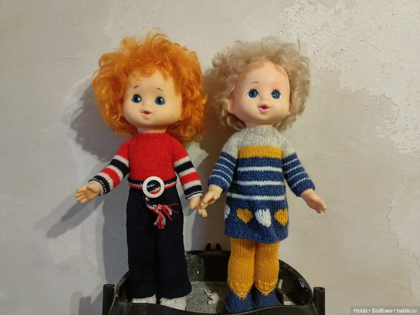 Влюбленные домовята — Советские винтажные куклы (СССР): Ленигрушка