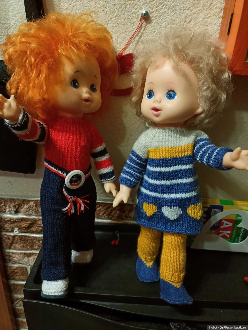 Влюбленные домовята — Советские винтажные куклы (СССР): Ленигрушка (фото 7)