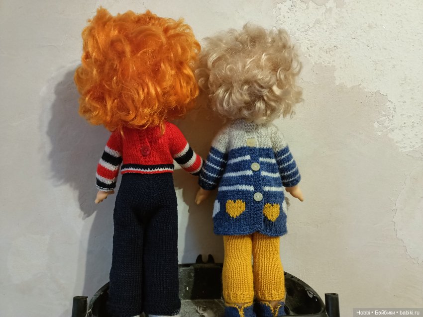 Влюбленные домовята — Советские винтажные куклы (СССР): Ленигрушка (фото 2)