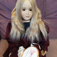 Коллекционная виниловая кукла от Кристин Кляйнерт