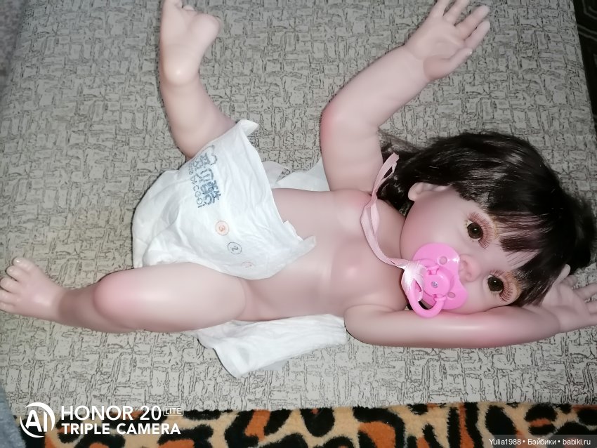 Кукла с али экспресс, винил, а как с помощью клея и соды?