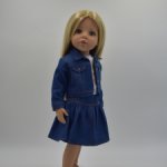 Одежда для кукол готц юбка футболка джинсовка