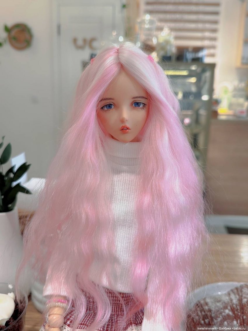 Парики для кукол из шерсти ангорской козы - kenshinvivern