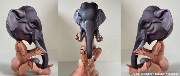 девочка с головой слона девочка с головой слона