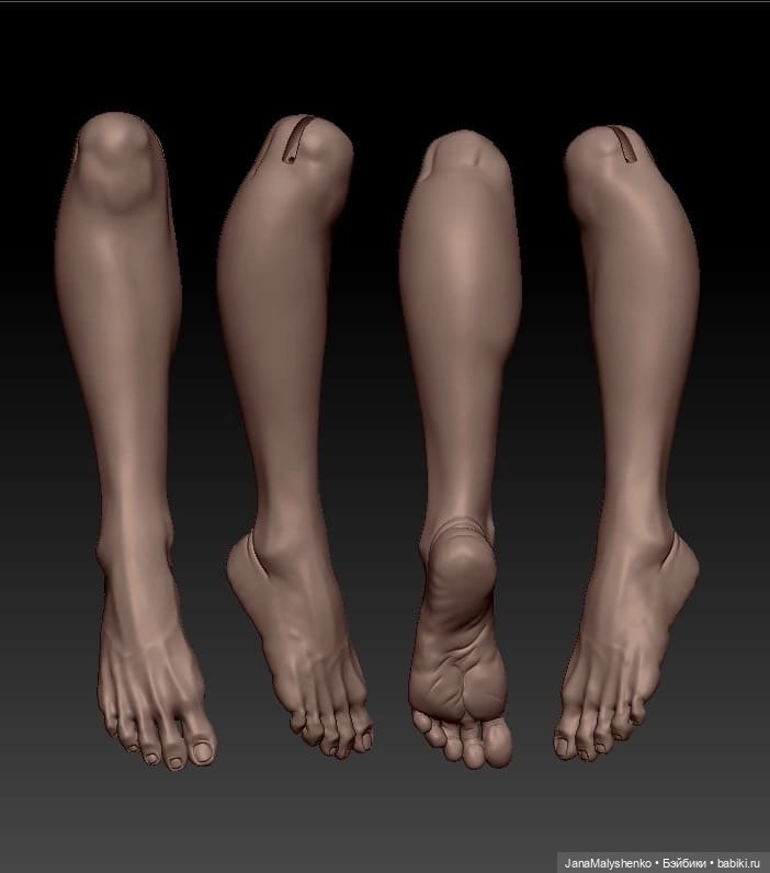 Кукольные мытарства — Авторские шарнирные куклы своими руками: лепка (фото 3)