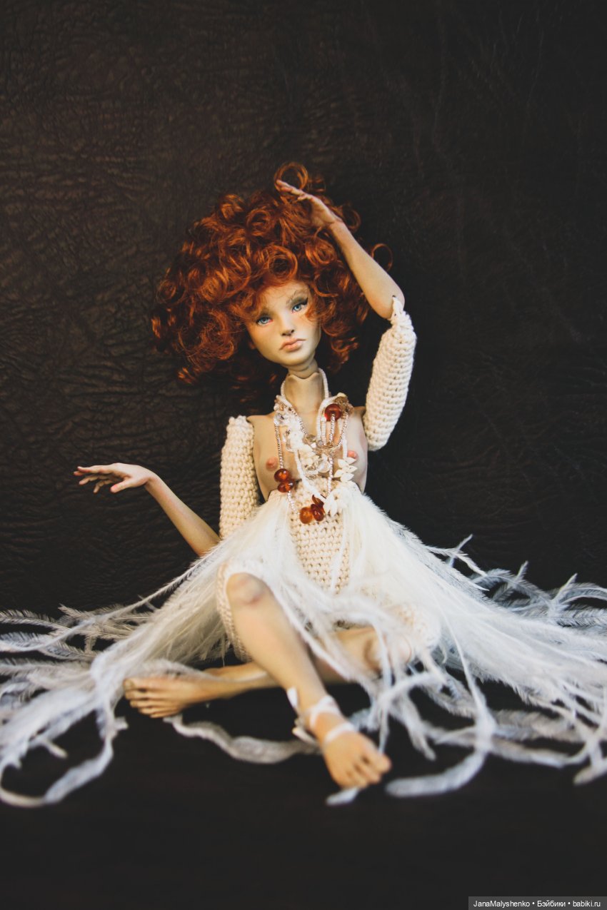 Немного о балеринах — Лепка авторских кукол: полимерная глина (фото 8)