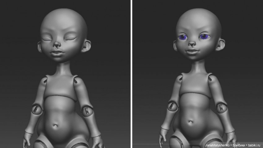 Про апгрейд малышей | Бэйбики Про апгрейд малышей — Авторские шарнирные куклы своими руками: лепка