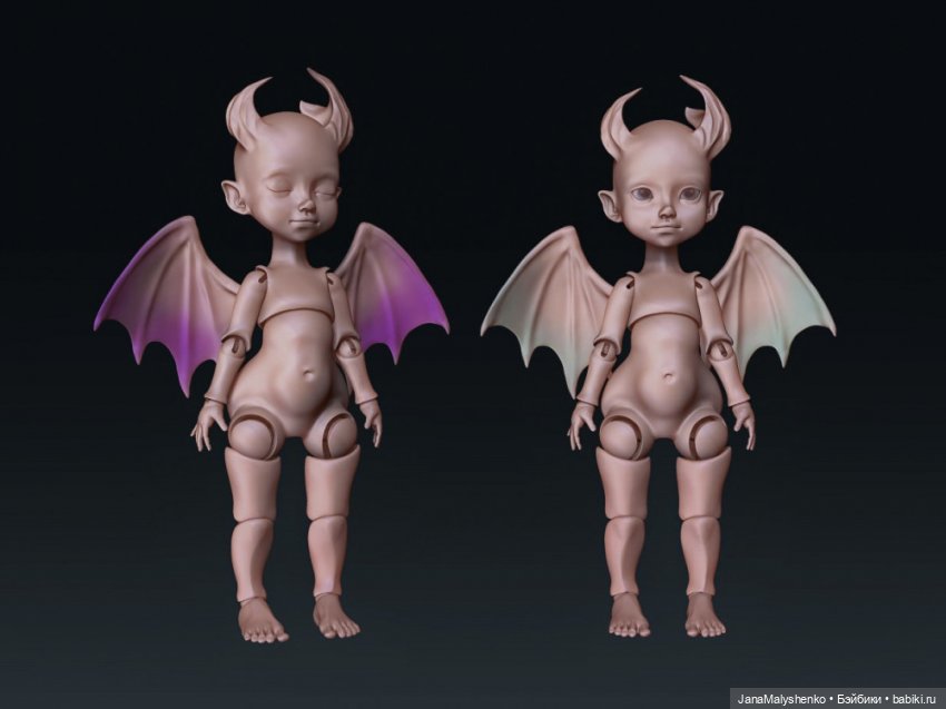 Про апгрейд малышей | Бэйбики Про апгрейд малышей — Авторские шарнирные куклы своими руками: лепка (фото 2)