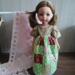 Лоскутное платье