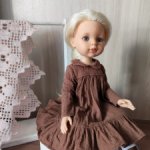 Платье на куклу
