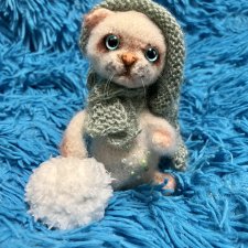 Новогодний котенок