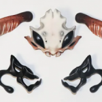 Coral Reef Doll - Moth Mask Limited