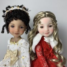 Рождественское волшебство начинается! Дженнифер и Скарлетт Ruby Red приехали