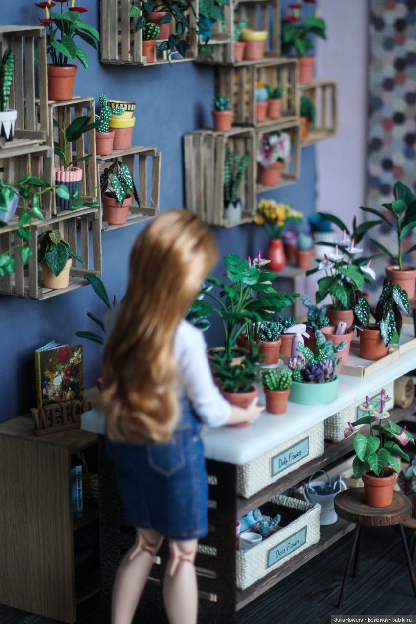 Цветы и растения в кукольном мире (фото 6)