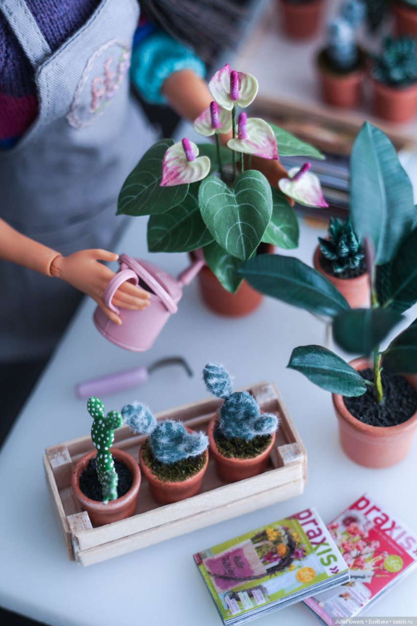 Цветы и растения в кукольном мире (фото 4)