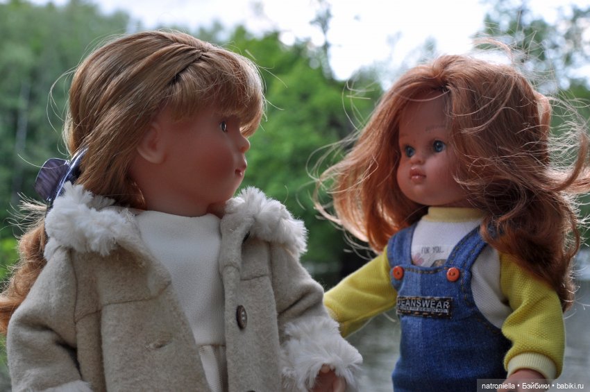 Как минуш Наташа с подружками по Ворошиловской даче гуляла