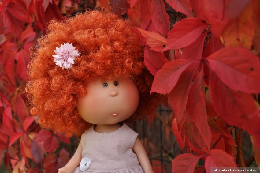 Манюня, багрец и золото — Куклы Nines d'Onil (Нинес): Миа (Mia) (фото 5)