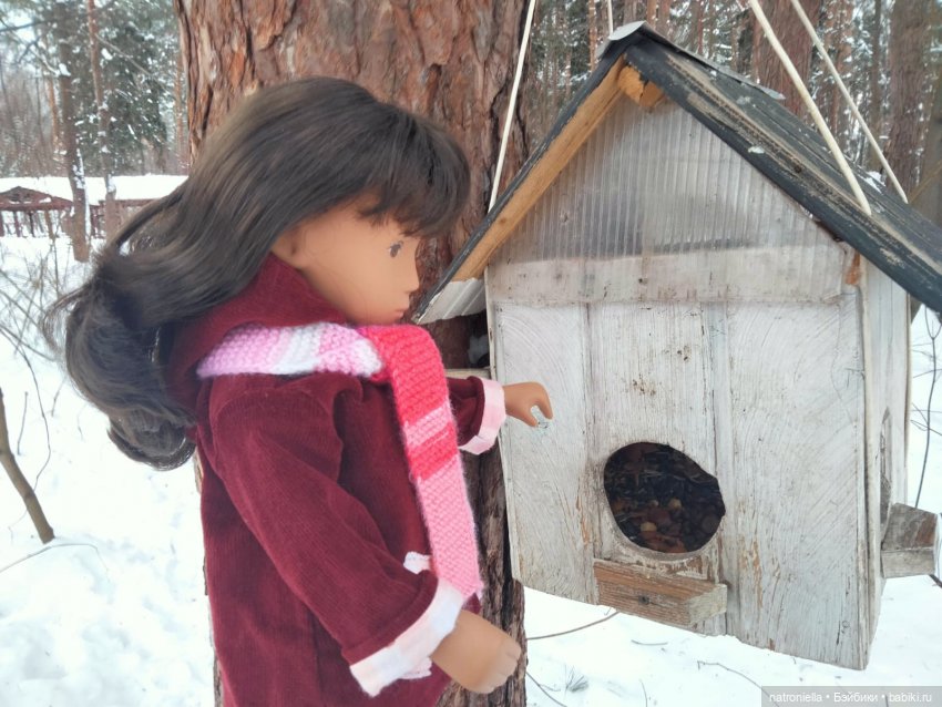 Саша, белка и зима — Куклы Sasha Morgenthaler (Саша Моргенталер): Trendon (фото 5)