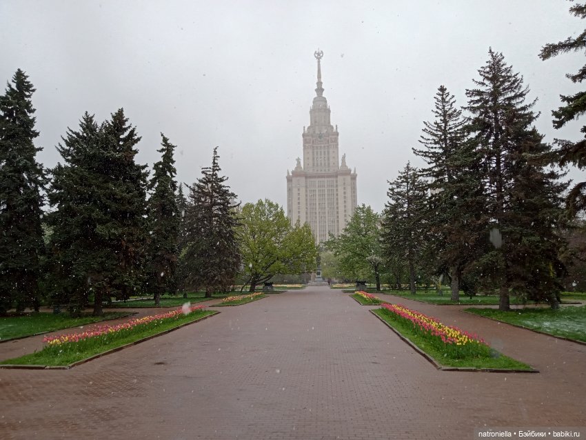 Москва (не) майская, или Кати и МГУ