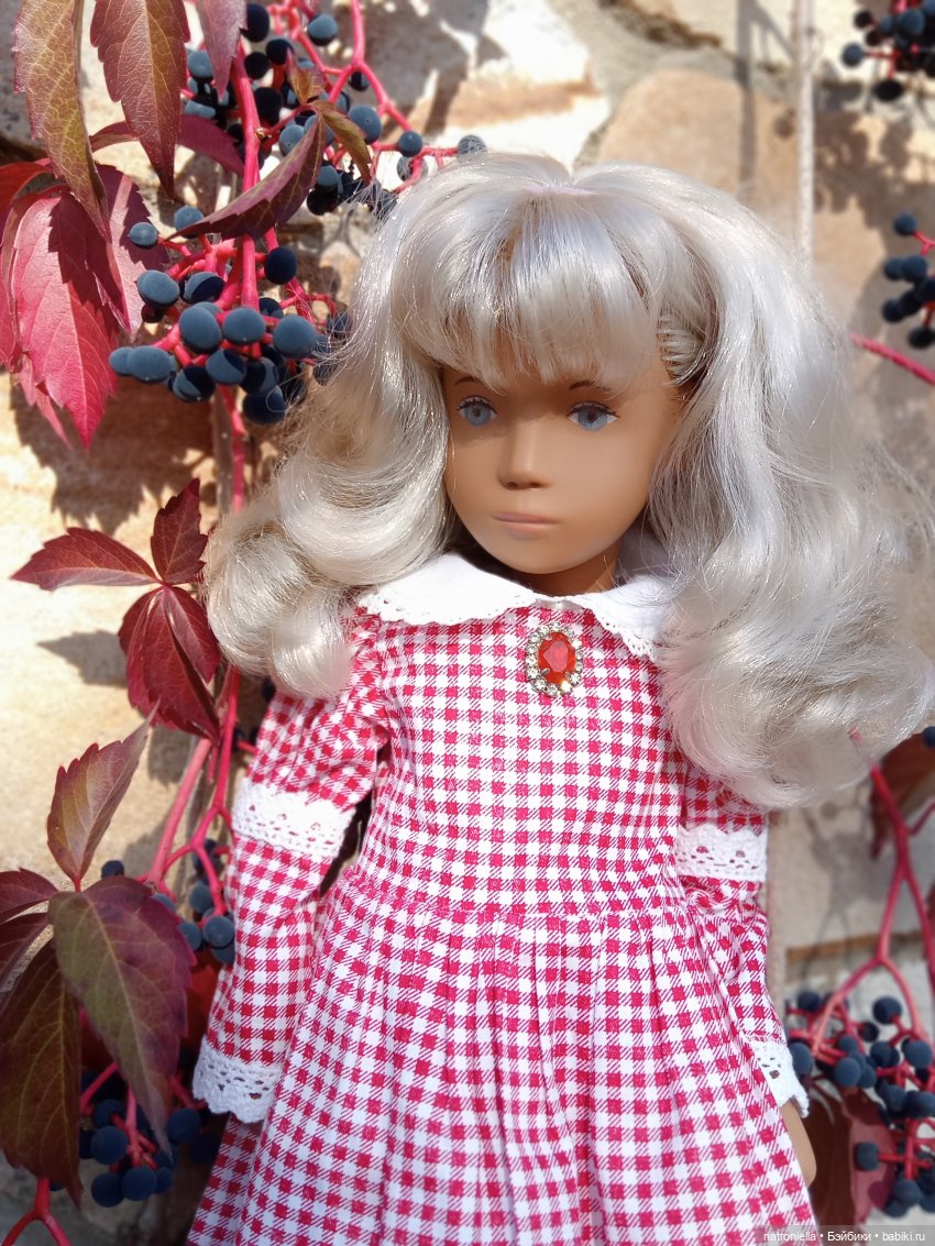 Осень с Sasha doll. От зеленого к красному