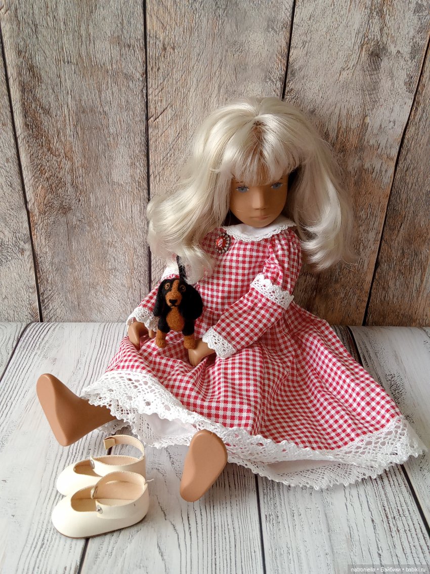 Осень с Sasha doll. От зеленого к красному