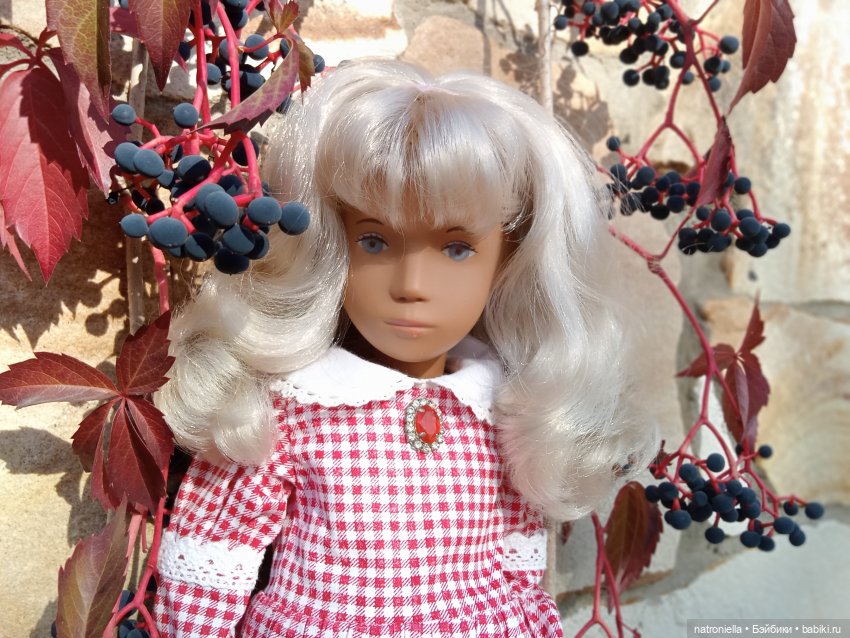 Осень с Sasha doll. От зеленого к красному