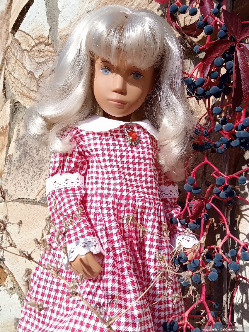 Осень с Sasha doll. От зеленого к красному