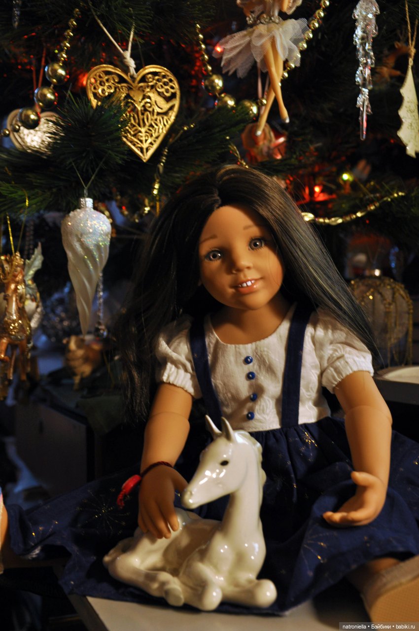 С новым годом — Куклы Gotz (Готц): Ханна (фото 9)