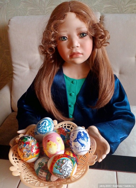 Со Светлой Пасхой | Бэйбики Со Светлой Пасхой — Коллекционные куклы разных авторов (Разное): редкие бренды