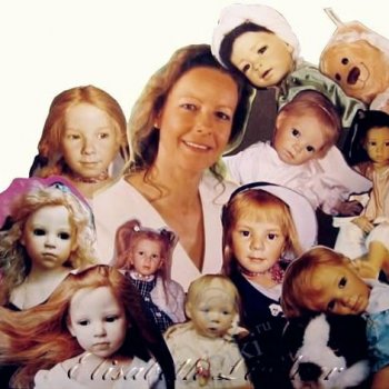 Парички кукол от Elisabeth Lindner