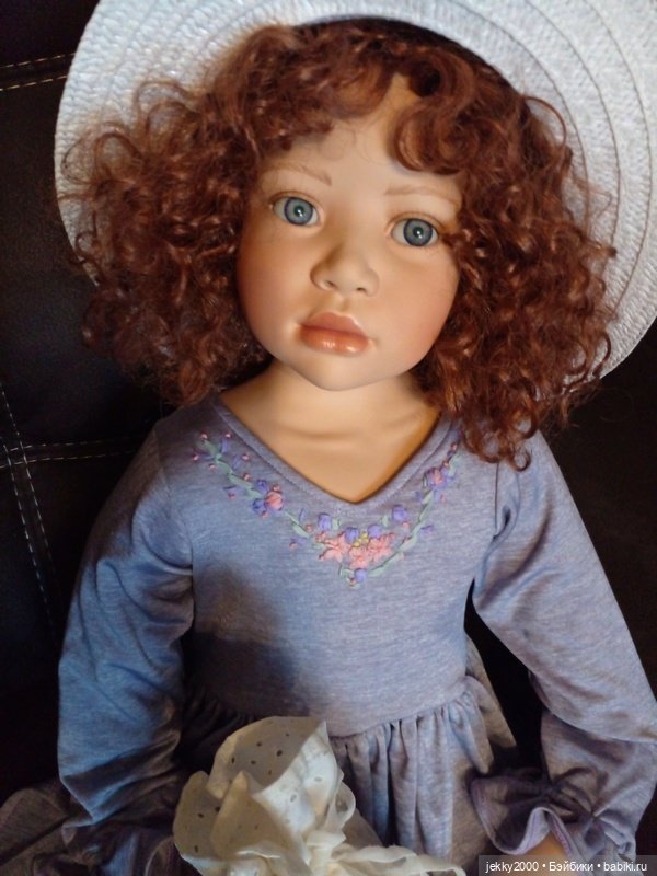 Моя кукла подросла — Куклы Christine Orange (Кристин Оранж): фарфор (фото 3)