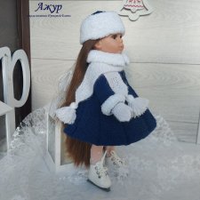 МК шарф с кисточками