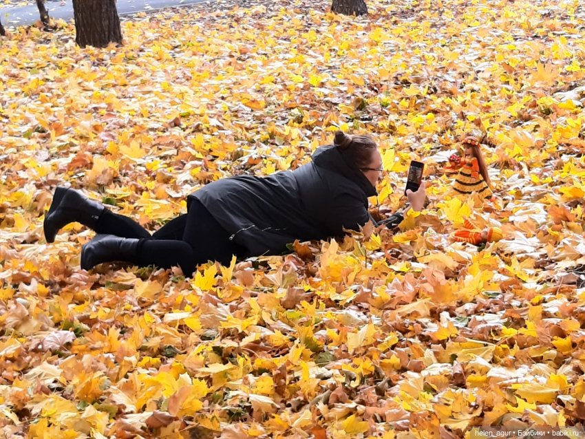 Осень золотая — Одежда и обувь для кукол своими руками: фото