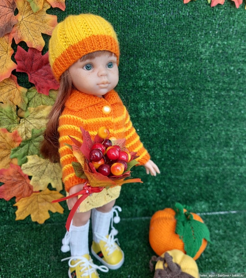 Осень золотая | Бэйбики Осень золотая — Одежда и обувь для кукол своими руками: фото (фото 6)