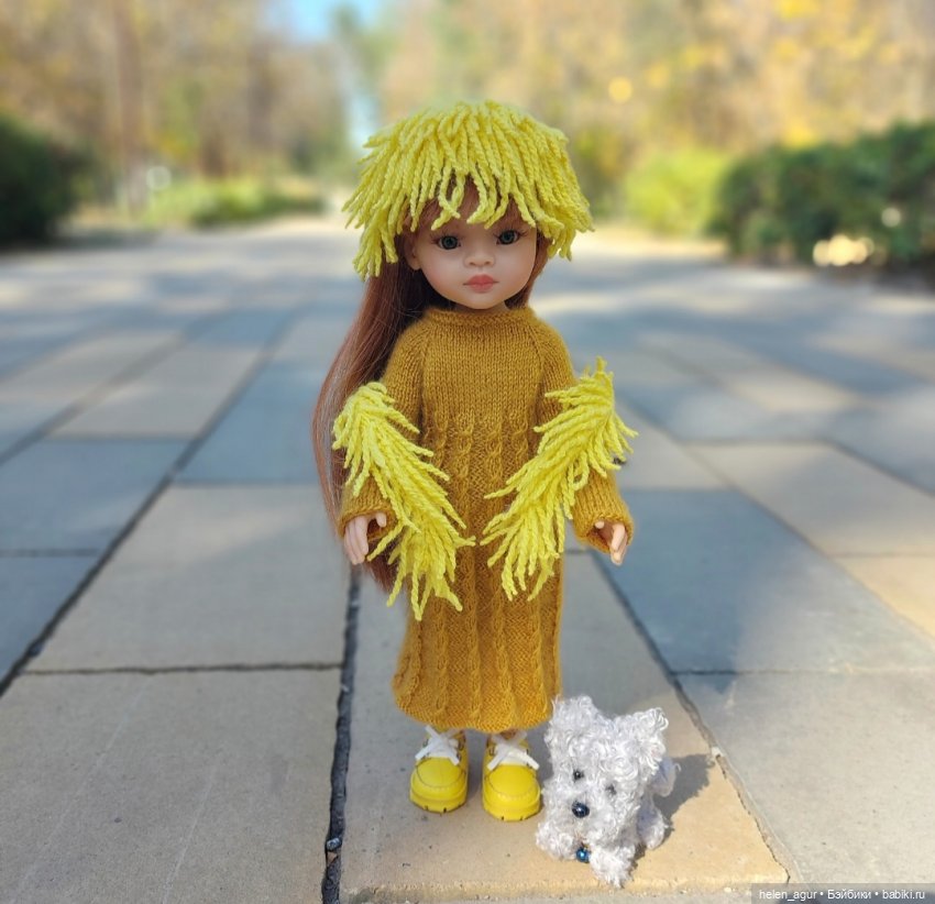 Осенняя симфония — Одежда и обувь для кукол своими руками: фото (фото 9)