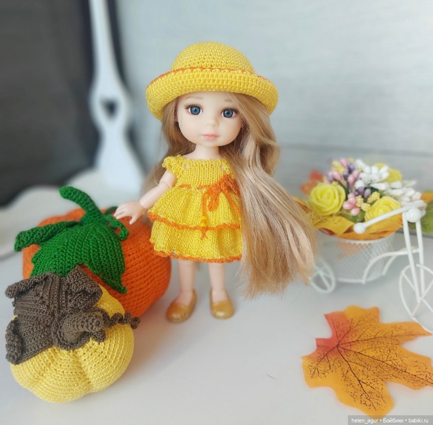 Осенняя симфония — Одежда и обувь для кукол своими руками: фото
