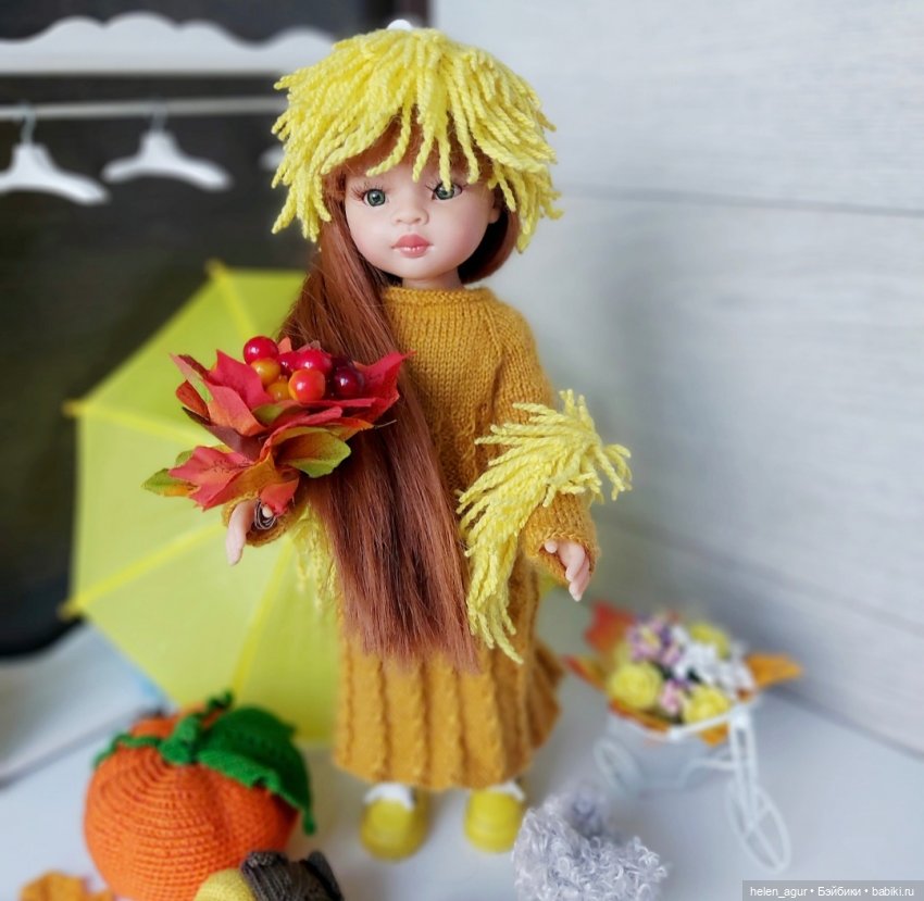 Осенняя симфония — Одежда и обувь для кукол своими руками: фото (фото 10)