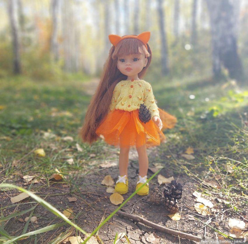 Осенняя симфония — Одежда и обувь для кукол своими руками: фото (фото 6)