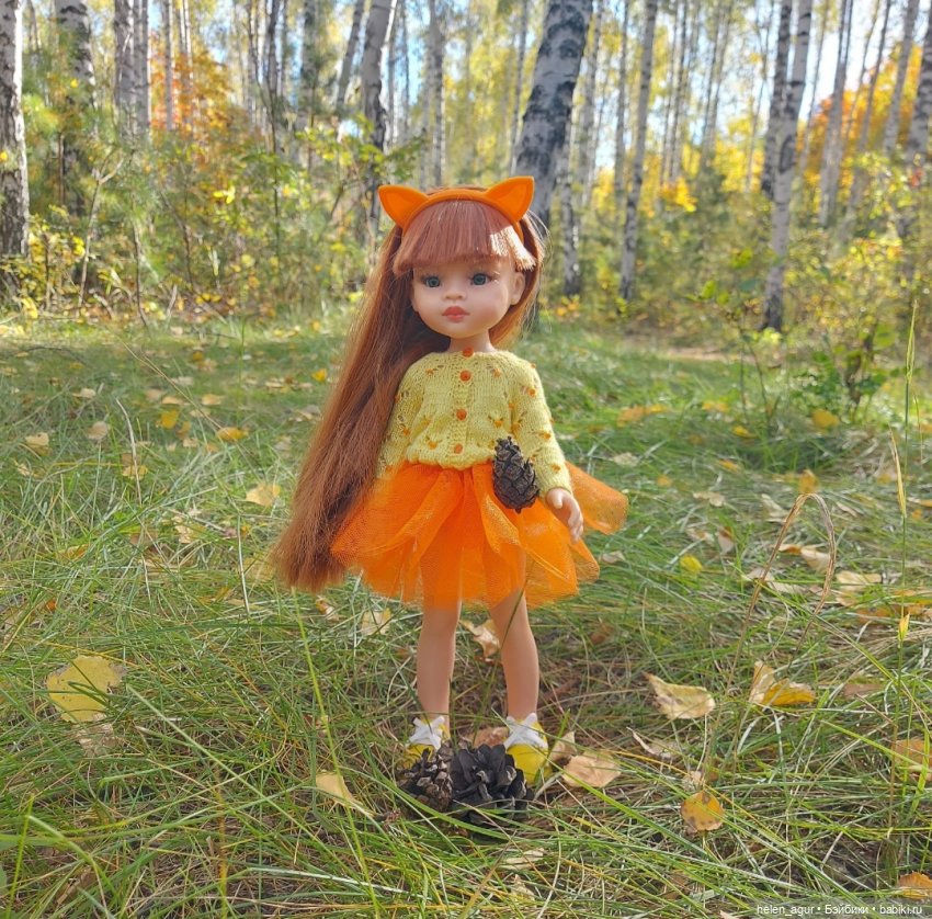 Осенняя симфония — Одежда и обувь для кукол своими руками: фото (фото 7)