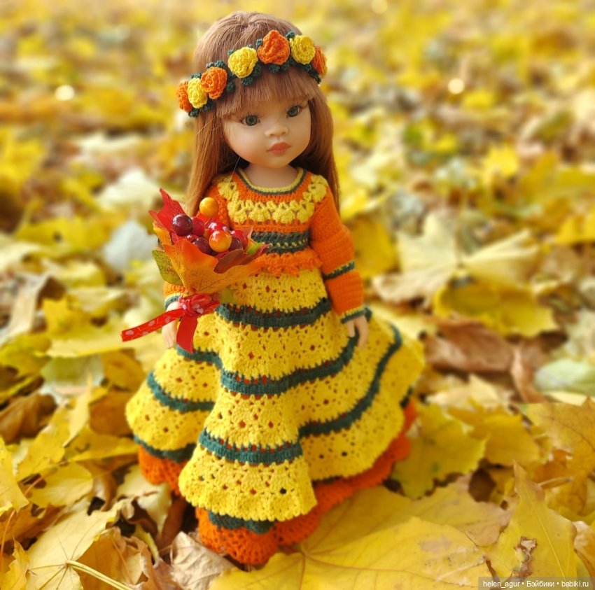 Осенняя симфония — Одежда и обувь для кукол своими руками: фото