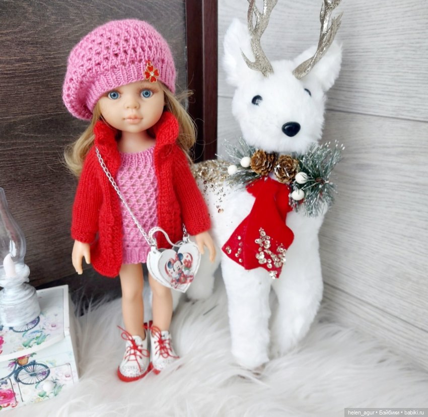 С Новым годом — Одежда и обувь для кукол своими руками: фото (фото 6)