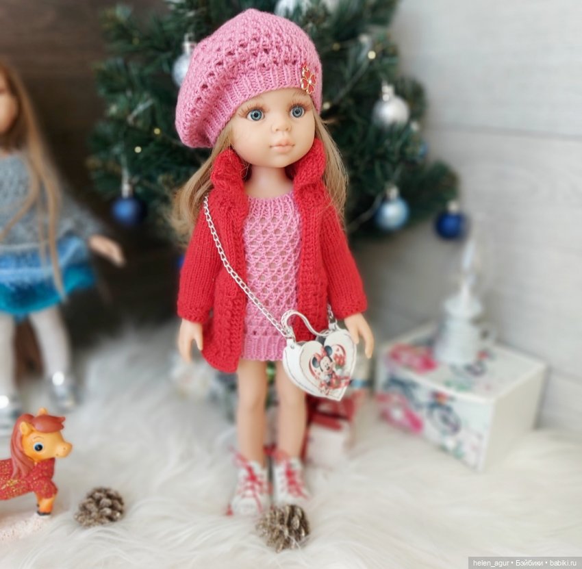 С Новым годом — Одежда и обувь для кукол своими руками: фото (фото 5)