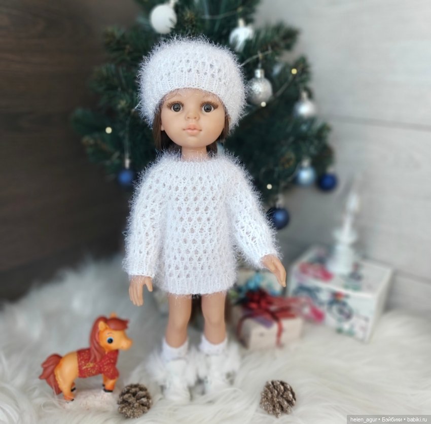 С Новым годом — Одежда и обувь для кукол своими руками: фото