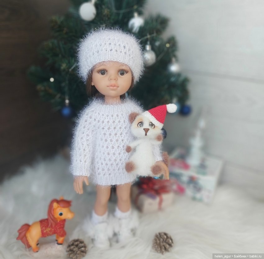 С Новым годом — Одежда и обувь для кукол своими руками: фото (фото 2)