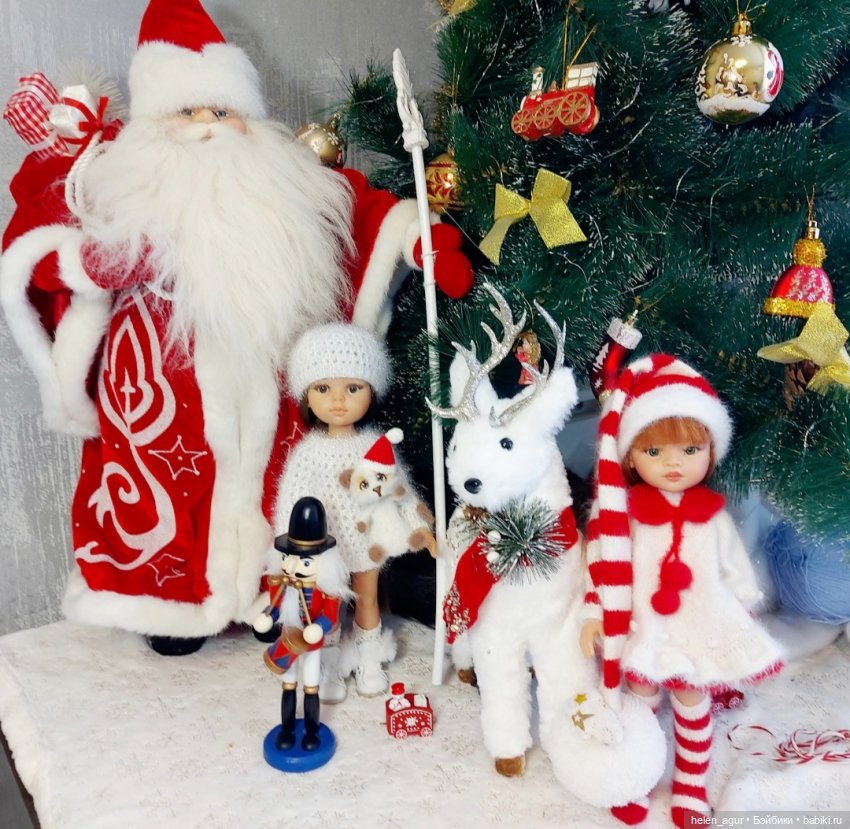 С Новым годом — Одежда и обувь для кукол своими руками: фото (фото 10)