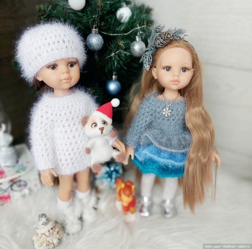С Новым годом — Одежда и обувь для кукол своими руками: фото (фото 4)