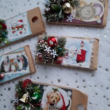 Новогодние шоколадницы